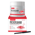 Pet eye cleaning powder with packaging