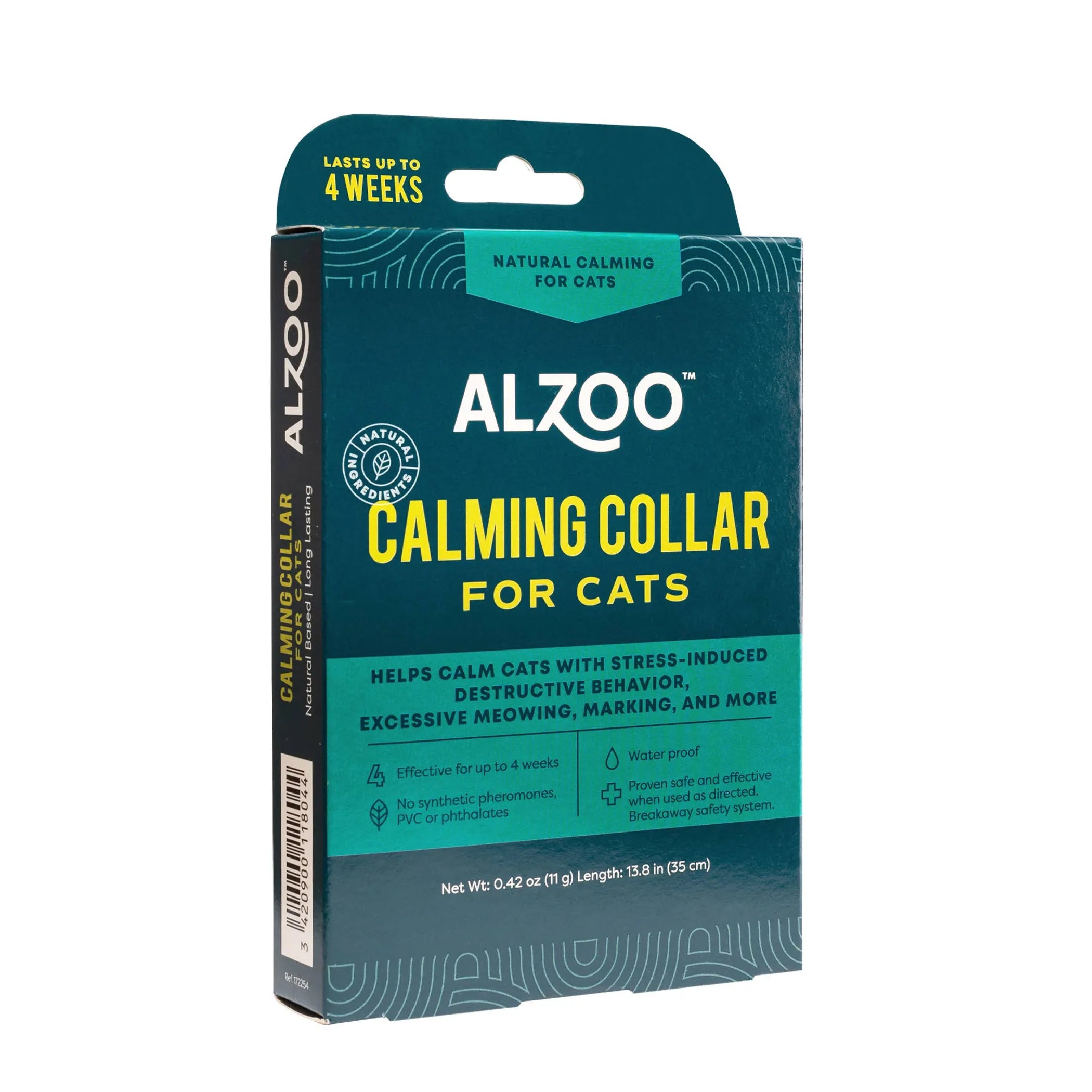 Alzoo Calming Collar for cats packaging - front
