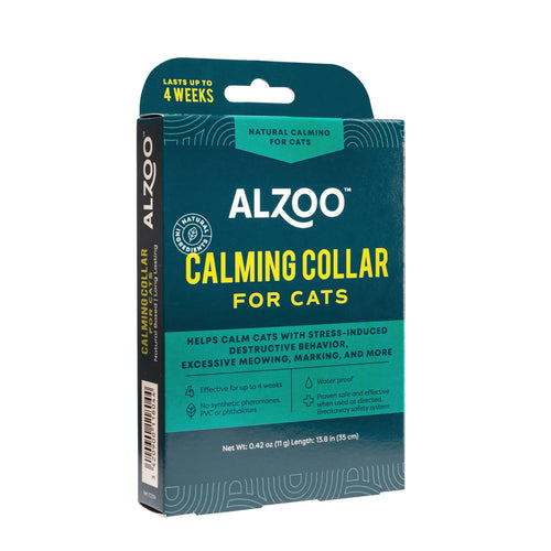 Alzoo Calming Collar for cats packaging - front