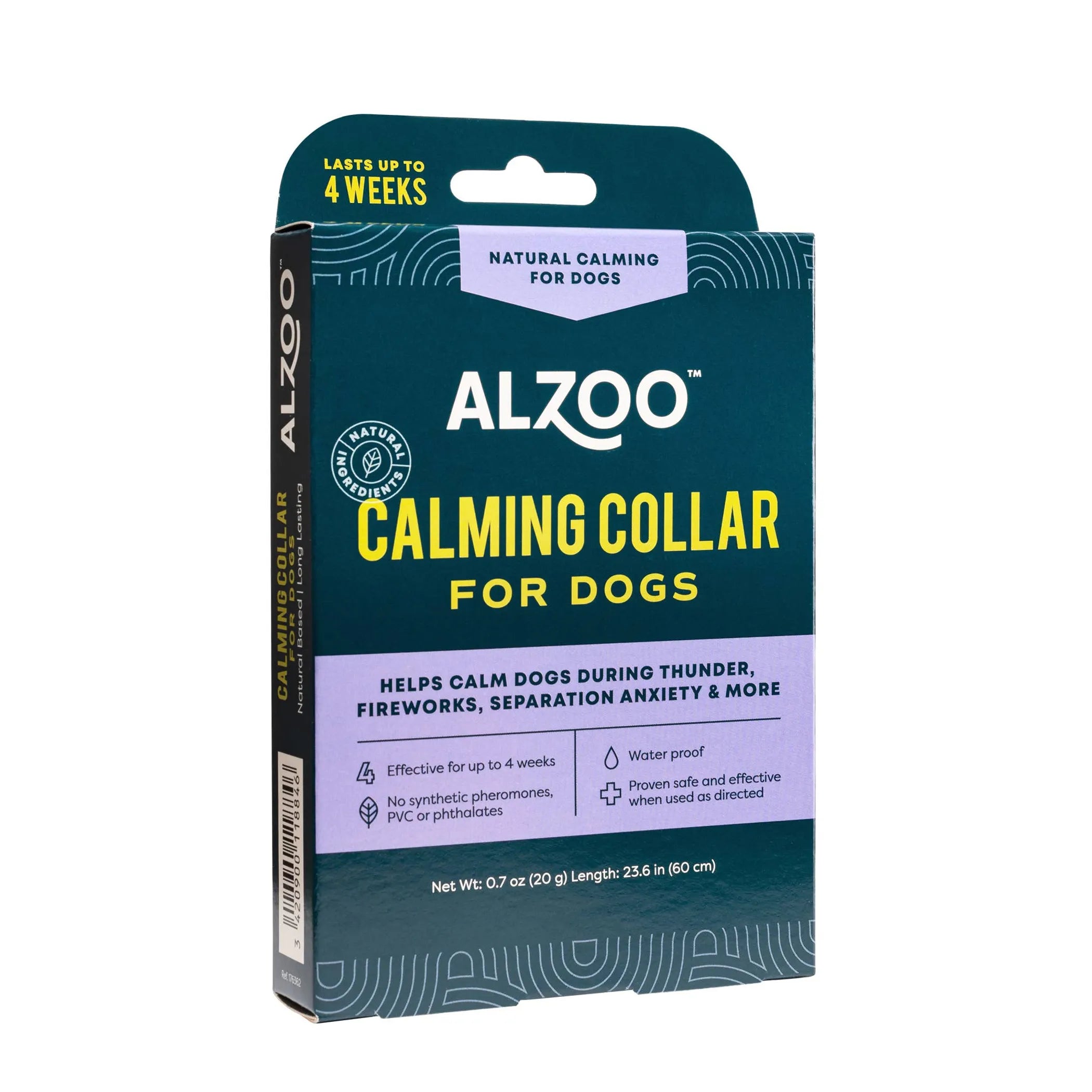 ALZOO Calming Collar packaging for dogs