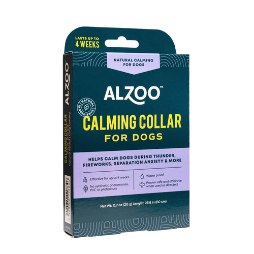 ALZOO Calming Collar packaging for dogs