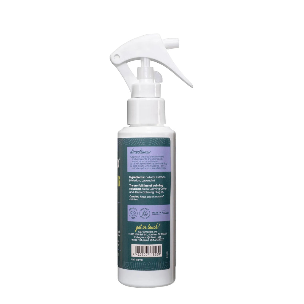 ALZOO Plant-Based Calming Spray for Cats - 3.4oz