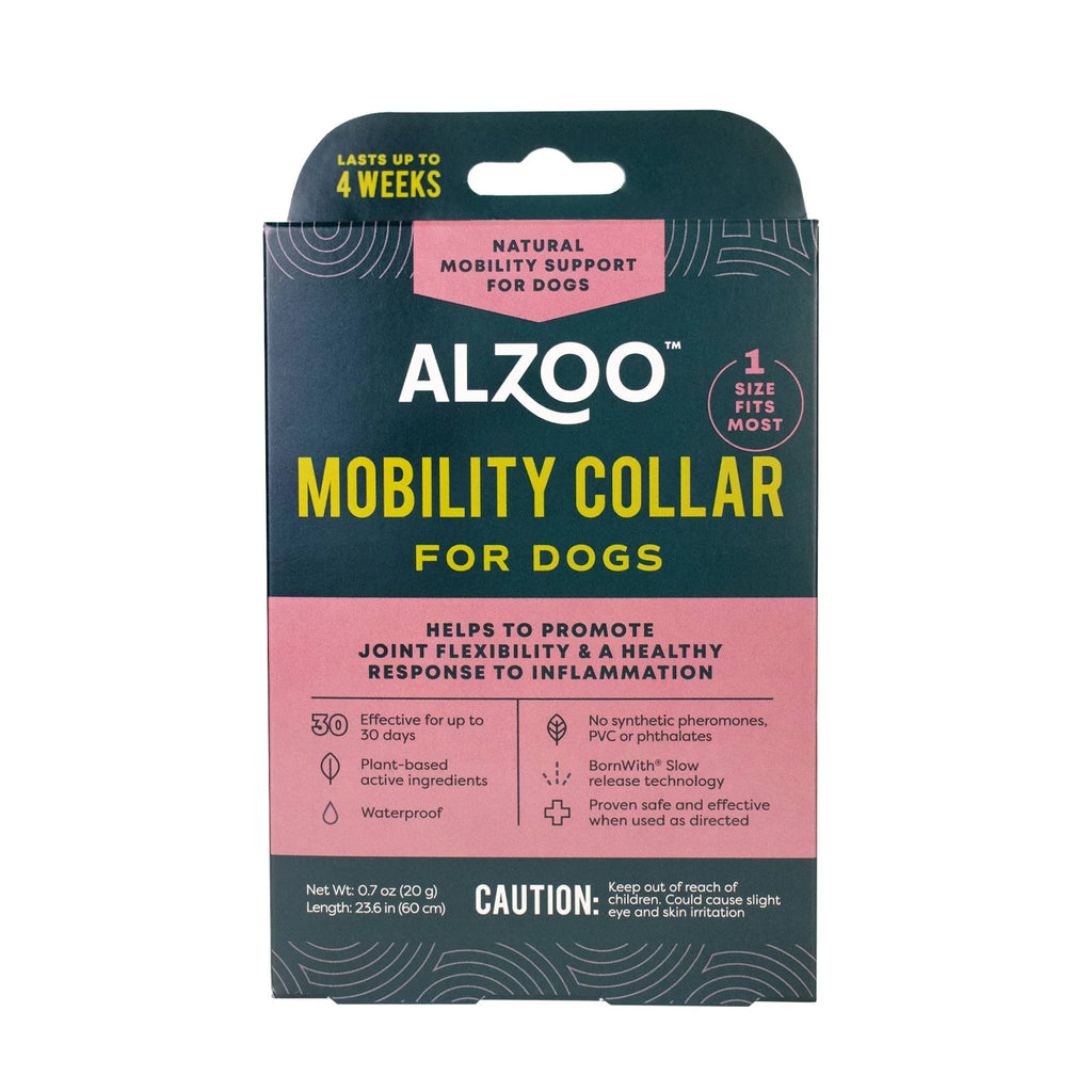 Alzoo Mobility Collar packaging for dogs