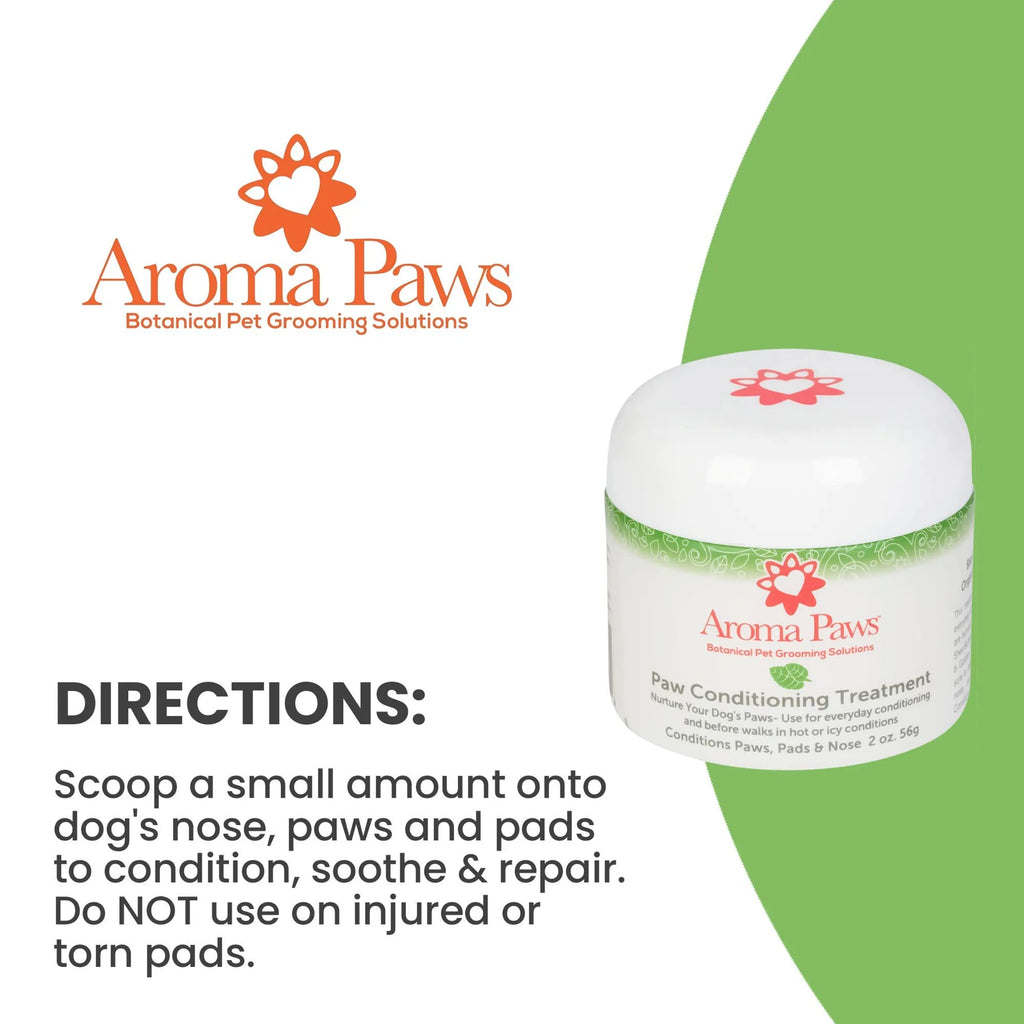 Aroma Paws paw conditioning treatment for pads and nose container