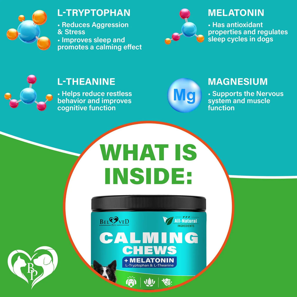 Hemp Calming Chews for Dogs from Beloved Pets