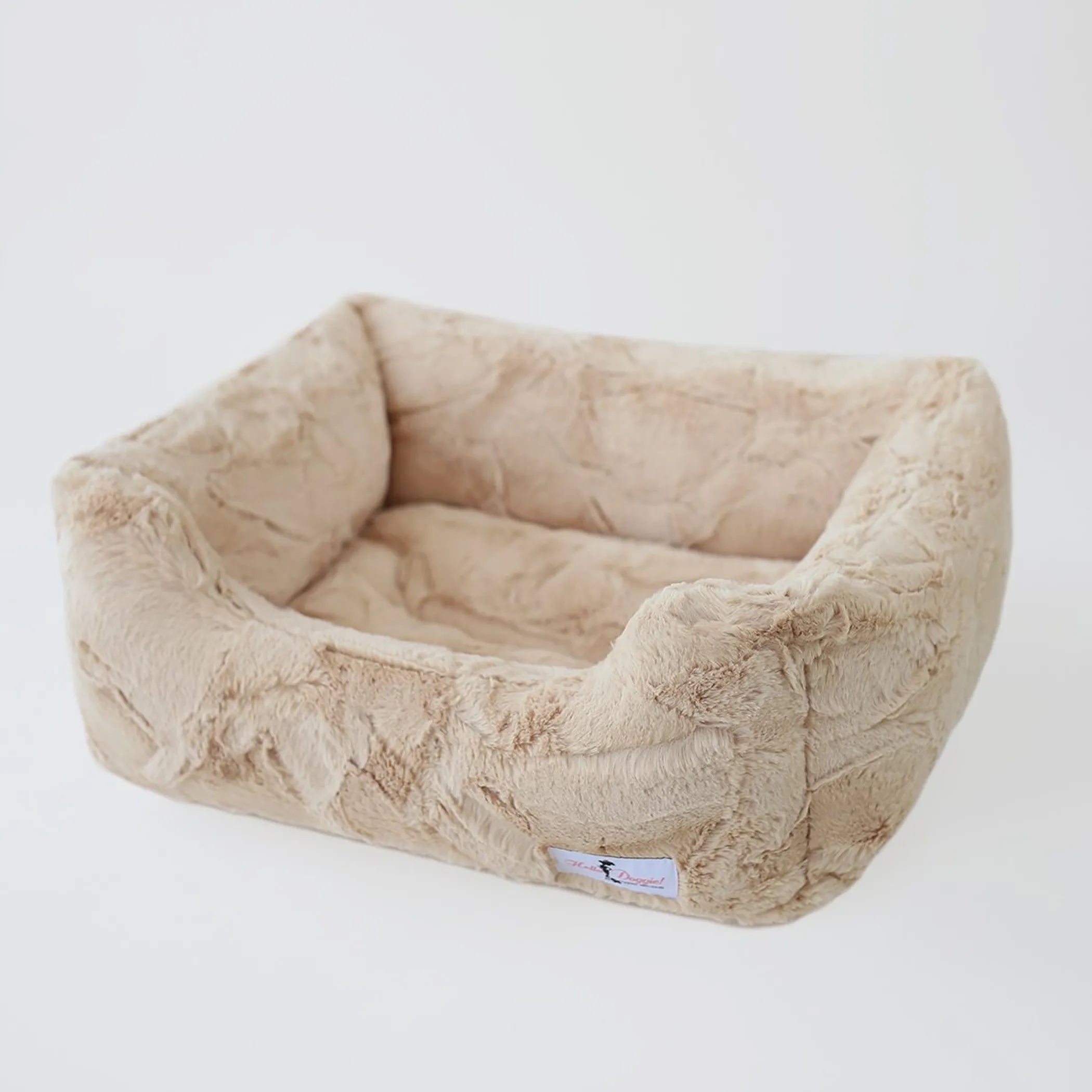 Fluffy pet bed - sand - from Hello Doggie