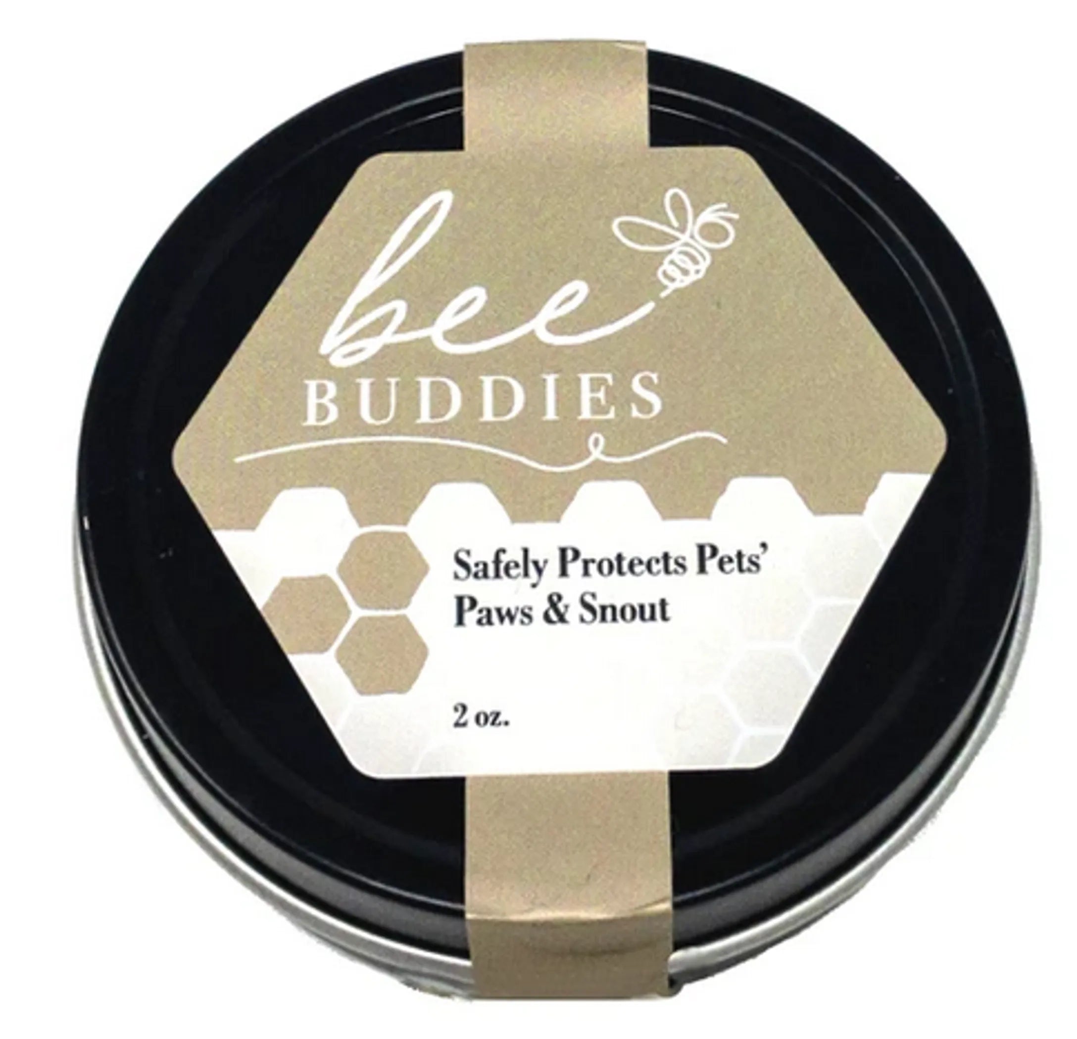 Bee Buddies product to protect pets' paws and snout container
