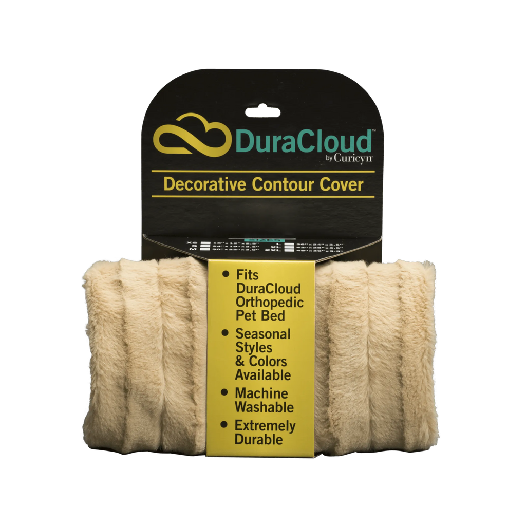 DuraCloud Orthopedic Pet Bed and Crate Pad Contour Cover