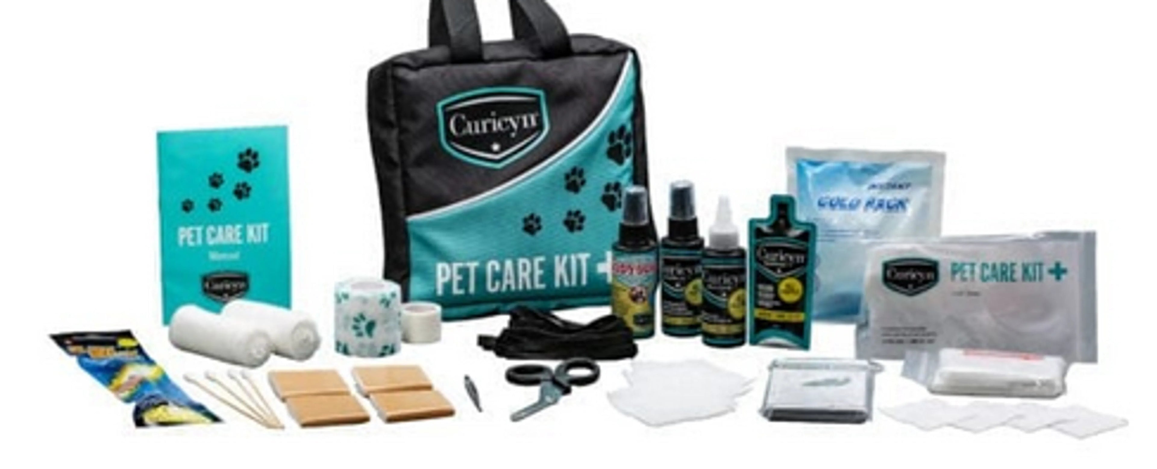 Curicyn Pet Care Kit, 35 piece portable, easy to use, pet first aid kit