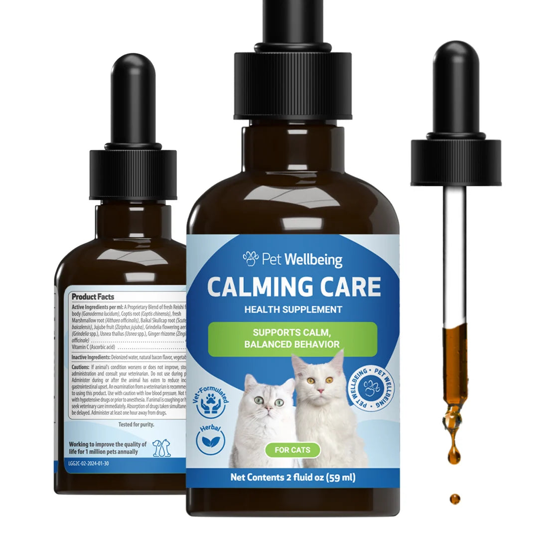 Calming Care - Emotional Balance and Nervous System Support for Cats
