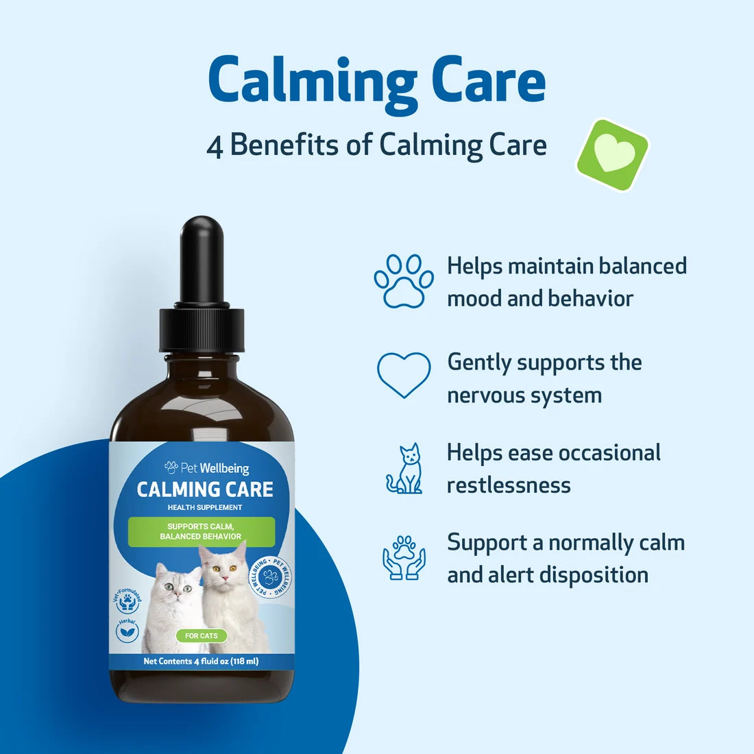 Calming Care - Emotional Balance and Nervous System Support for Cats