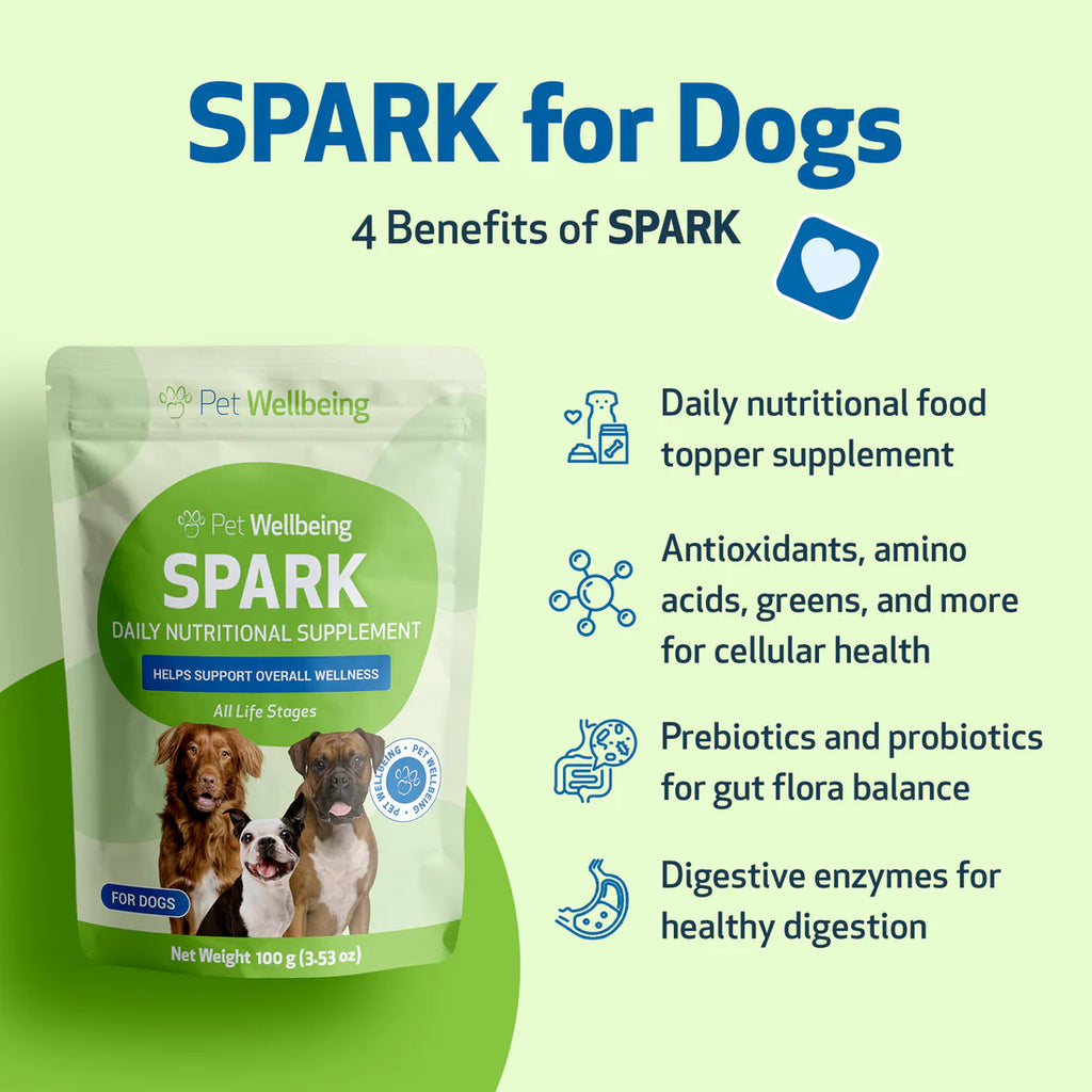 SPARK - Daily Nutritional Greens Supplement for Dogs