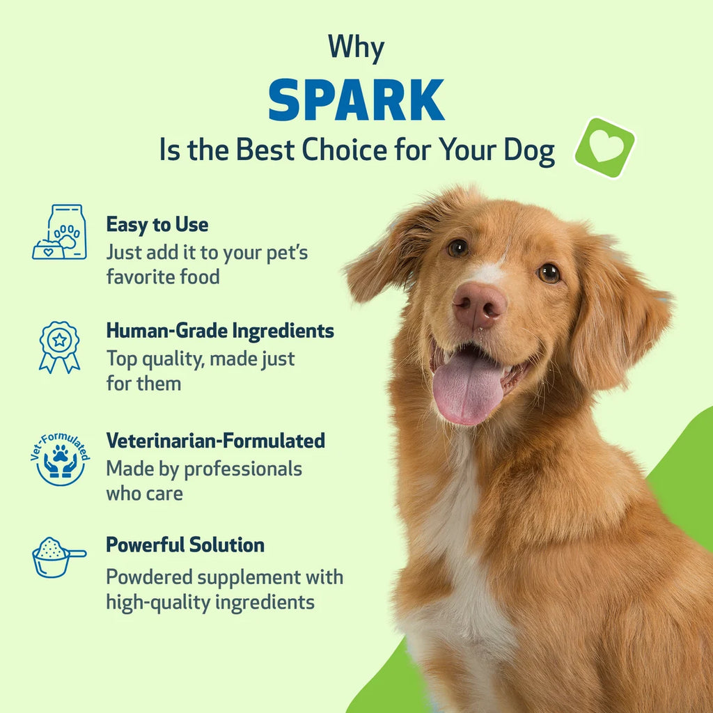 SPARK - Daily Nutritional Greens Supplement for Dogs