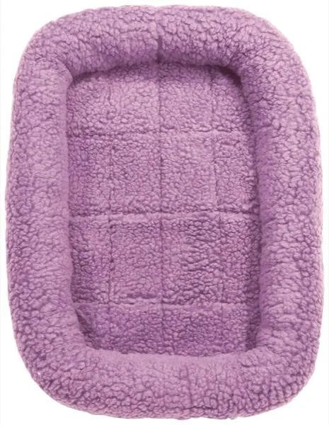 Slumber Pet - Sherpa Crate Bed for Dogs & Cats